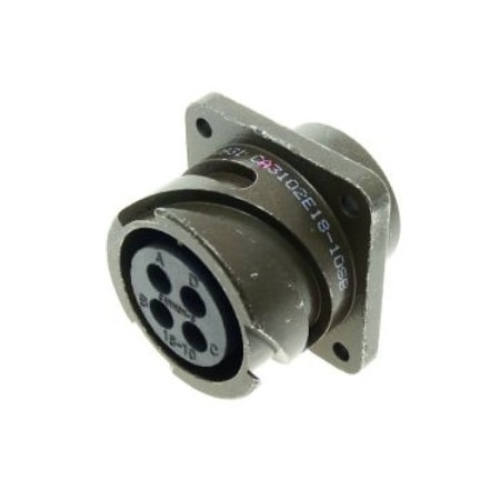 Itt Cannon CB 4C 412 SKT RECP BOX CA3102E1810SBF80